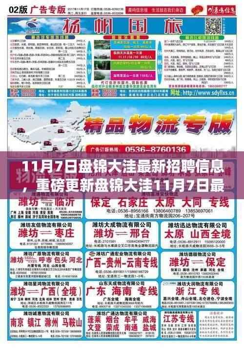 盘锦大洼最新高科技招聘信息及全新产品体验,科技革新之旅