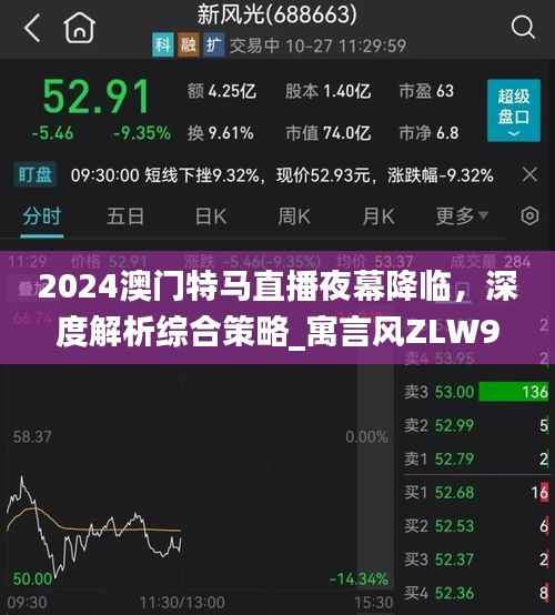 2024澳门特马直播夜幕降临,深度解析综合策略_寓言风ZLW962.02