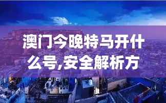澳门今晚特马开什么号,安全解析方案_大仙境CLO421.6
