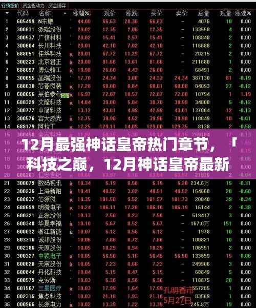 科技之巅，12月神话皇帝智能皇权新篇章