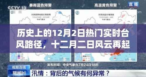历史上的热门实时台风路径回顾,十二月风云再起,影响深远