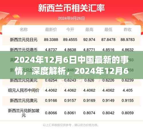 深度解析,2024年12月6日中国最新事项全面评测与最新动态